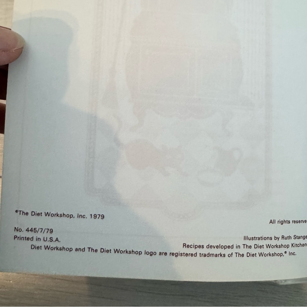 Vintage My Diet Workshop Recipe File Cookbook Binder 1979 - Picture 11 of 11